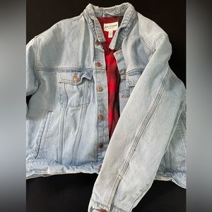 Arizona Jean Co acid wash jean jacket